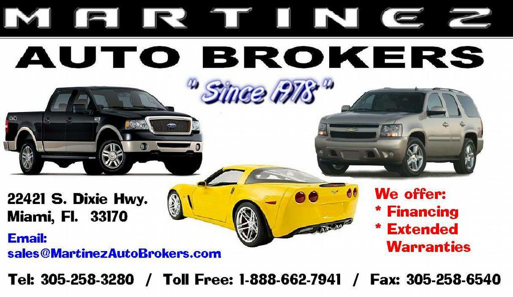 MARTINEZ AUTO BROKERS Miami FL 33170 3052583280